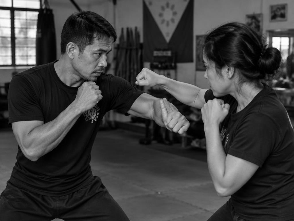 Self-défense & Panuntukan — entraînement